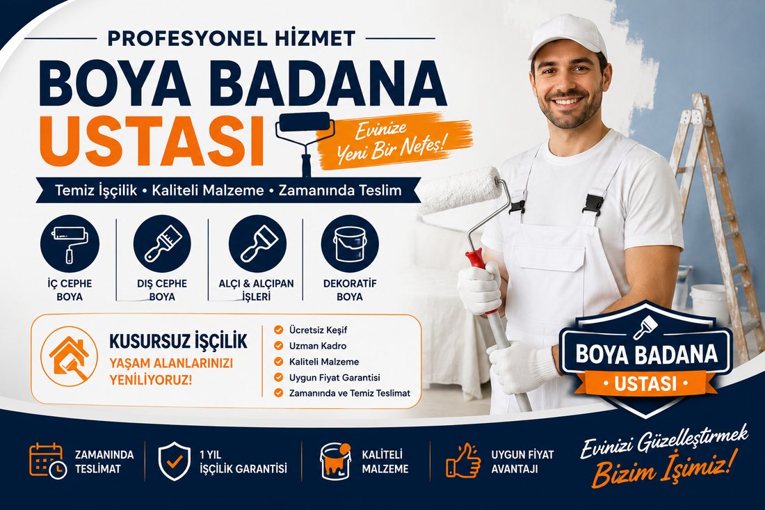 Torbalı boya badana ustası – profesyonel boyacı